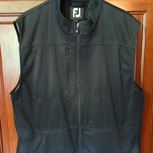FootJoy Men's Black Sleeveless Vest